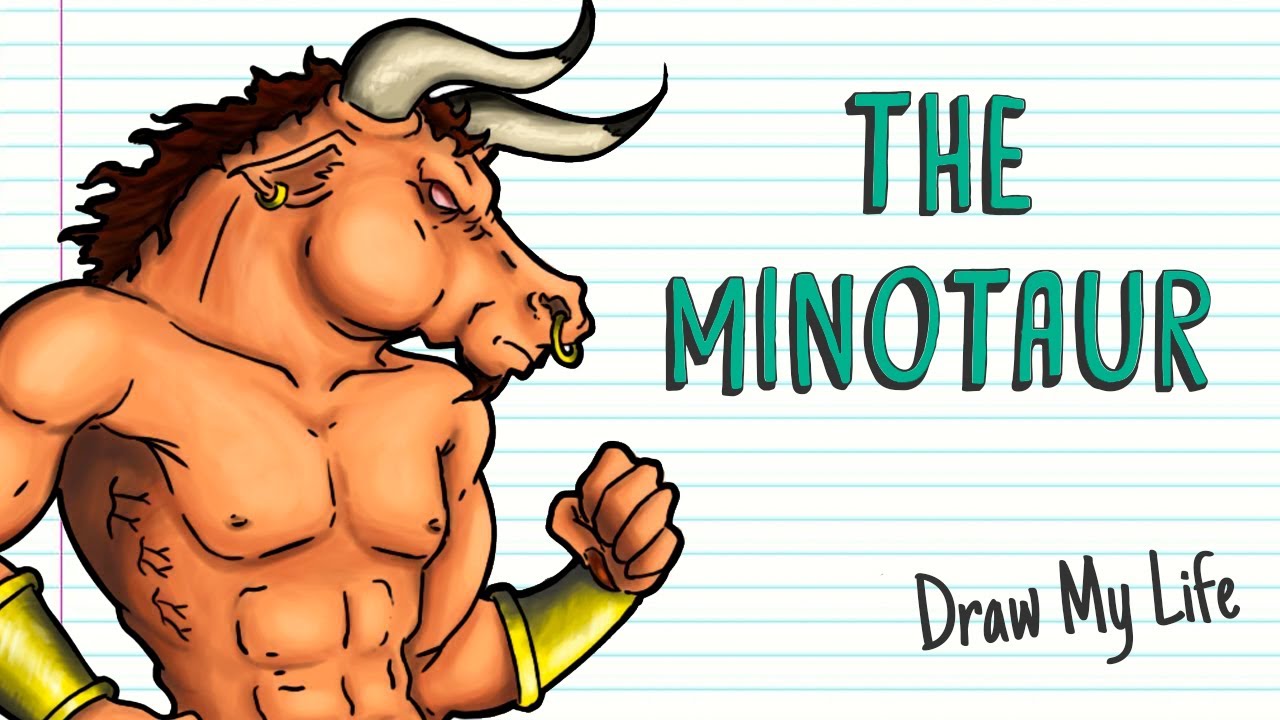 THE MINOTAUR | Mythology 🔱 Draw My Life