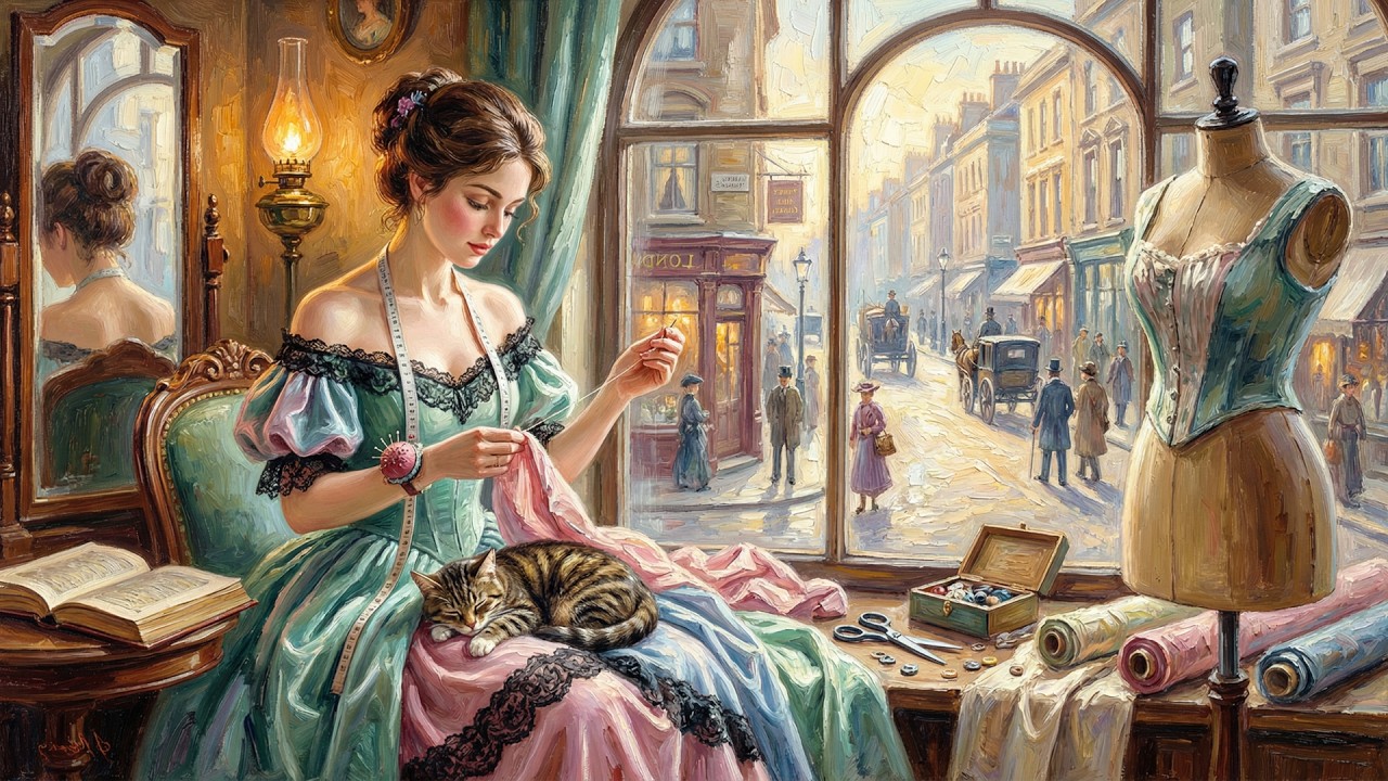 A Day in the Life of a Victorian Tailoress | London 1890s | Visual Poem