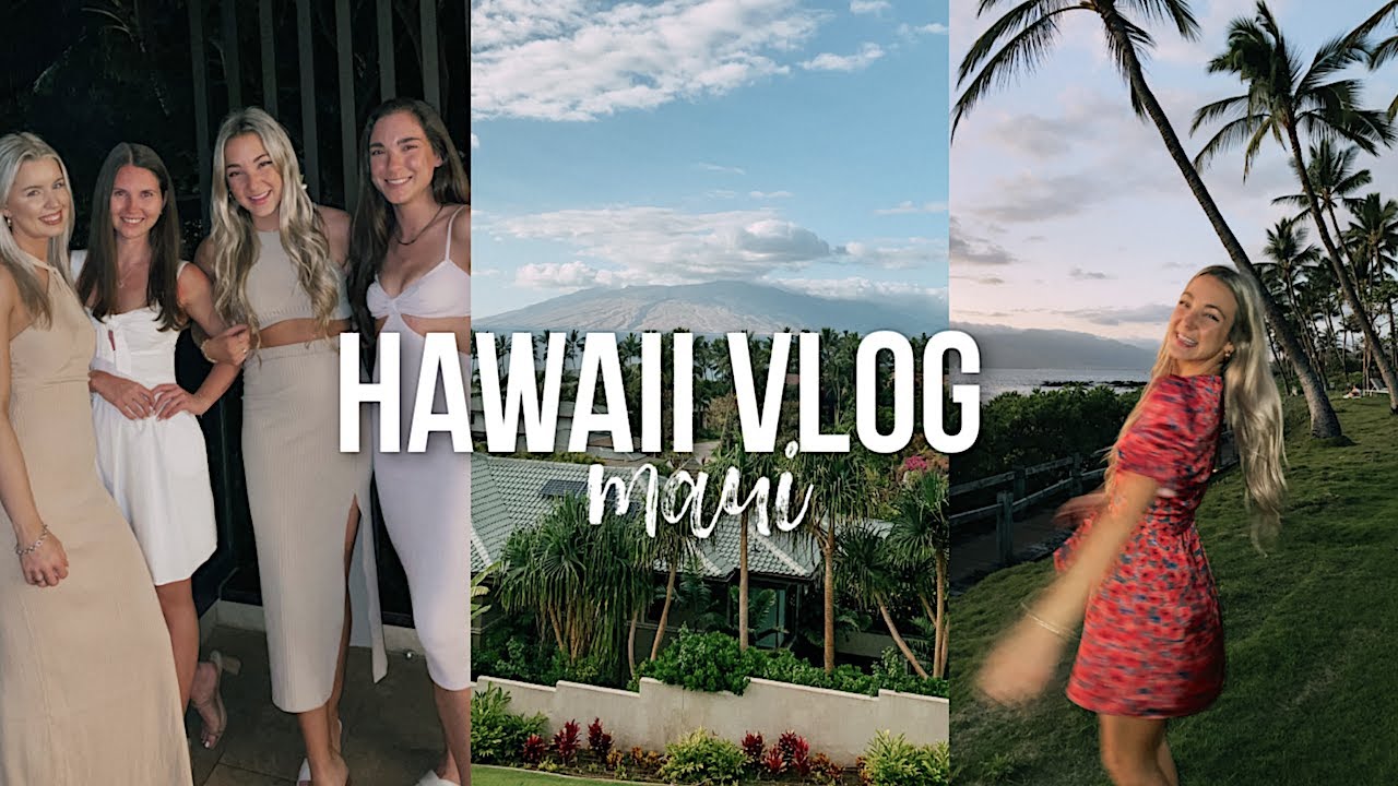 HAWAII VLOG PART 1: maui, beach days + unexpected sickness..