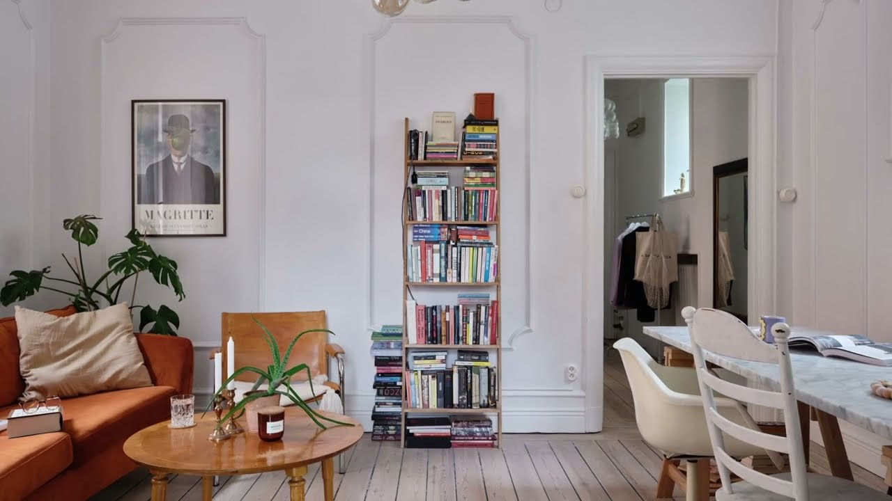serene Scandinavian home