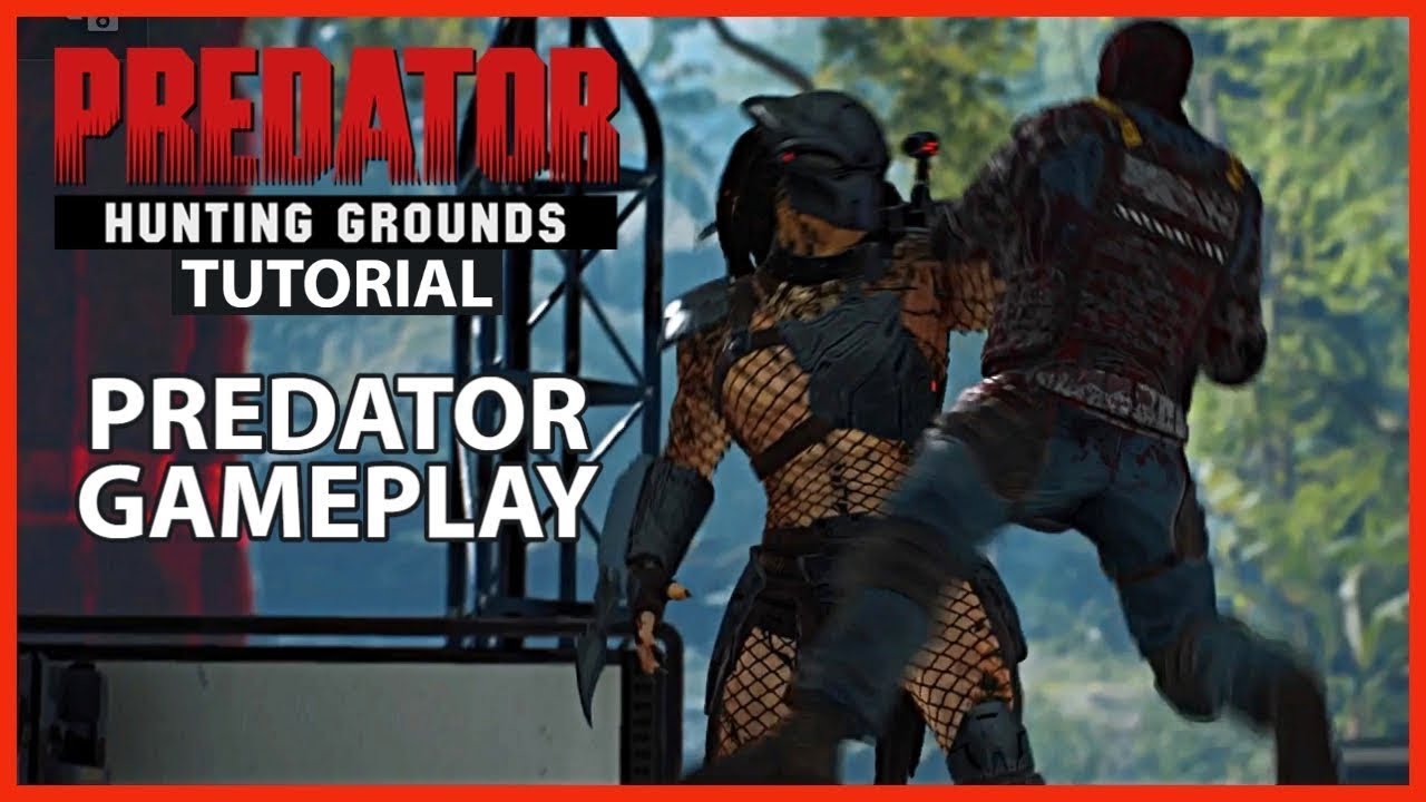 Predator: Hunting Grounds Trial Tutorial - Predator Gameplay (PS4 PRO)