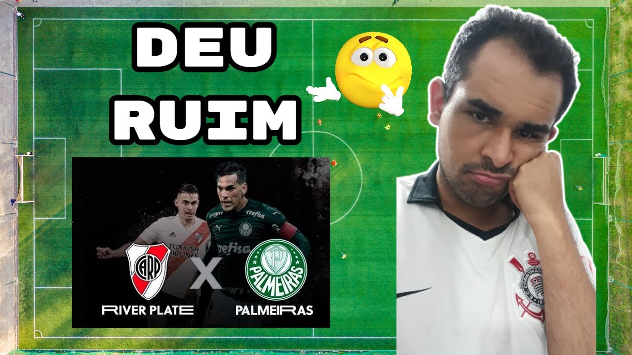 React, River Plate 0x3 PALMEIRAS REAÇÕES de um CORINTHIANO secando o rival