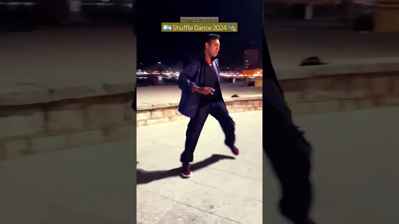 Shuffle Dance 2024 Baile de m&uacute;sica electr&oacute;nica footwork #shuffling #dancing Duo MDQ Bs As Argentina