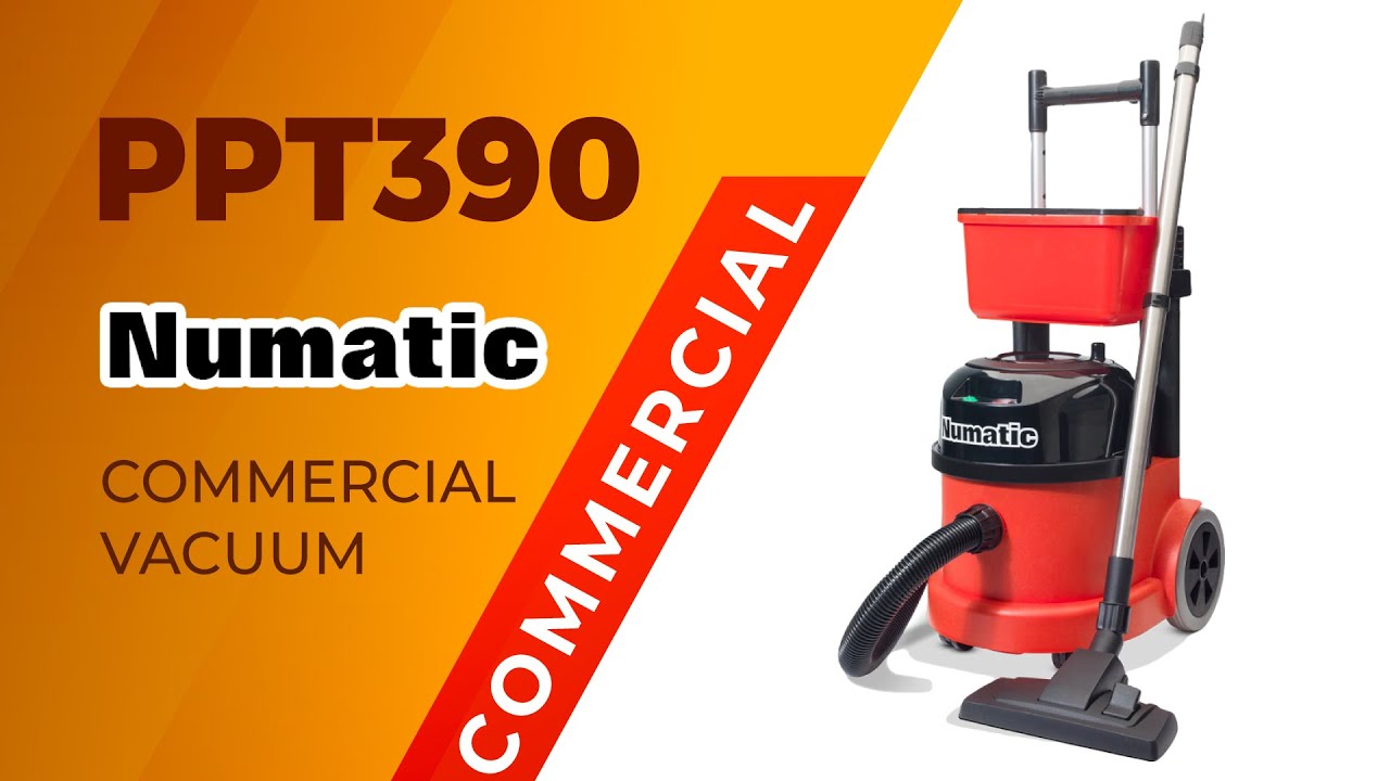 Nacecare PPT (PPR) 390 Commercial Vacuum Cleaner - Vacuum Warehouse Canada