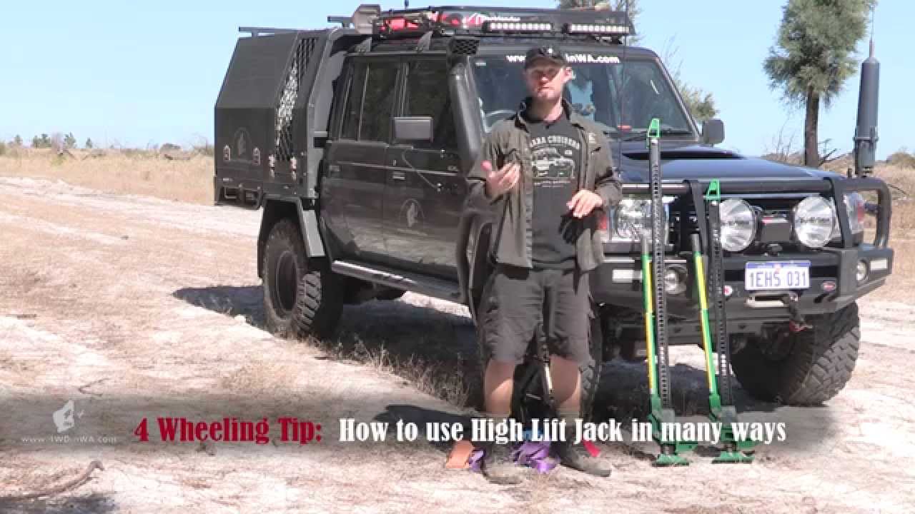 High Lift Jack Recovery, off-road recovery