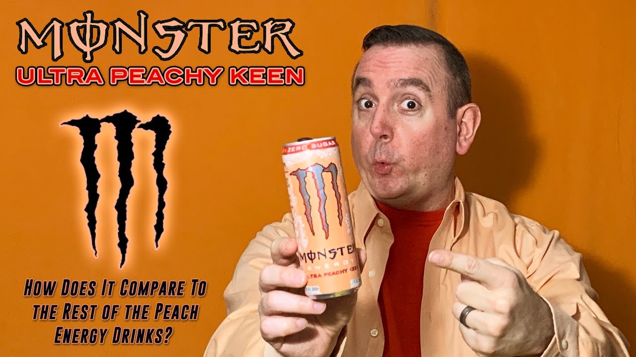 Обзор энергетического напитка Monster Ultra Peachy Keen. Чем Monster Ultras Peach отличается от о...