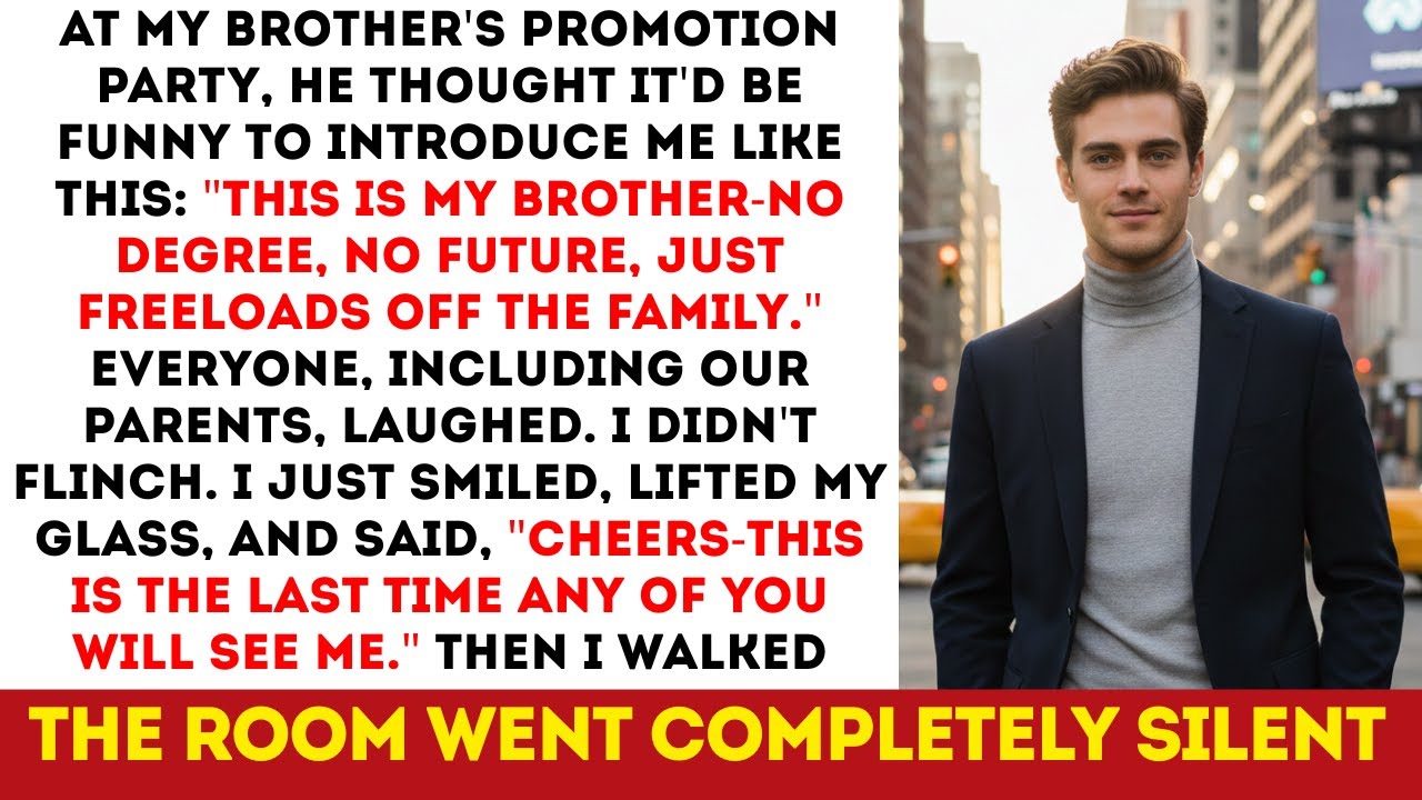 My Family Mocked Me As 'Uneducated And Worthless' At My Brother’s Promotion Party—I Just Smiled And…