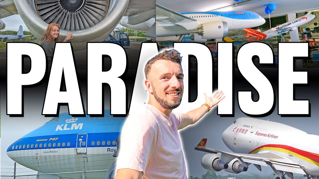 The Perfect AVIATION Wonderland? ✈️ Amsterdam Tour