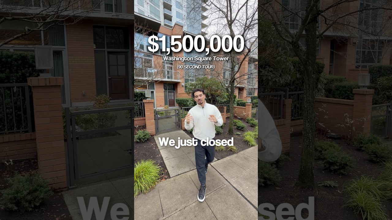 Would you pay $1,500,000 TOWNHOME in Downtown Bellevue Washington🇺🇸?