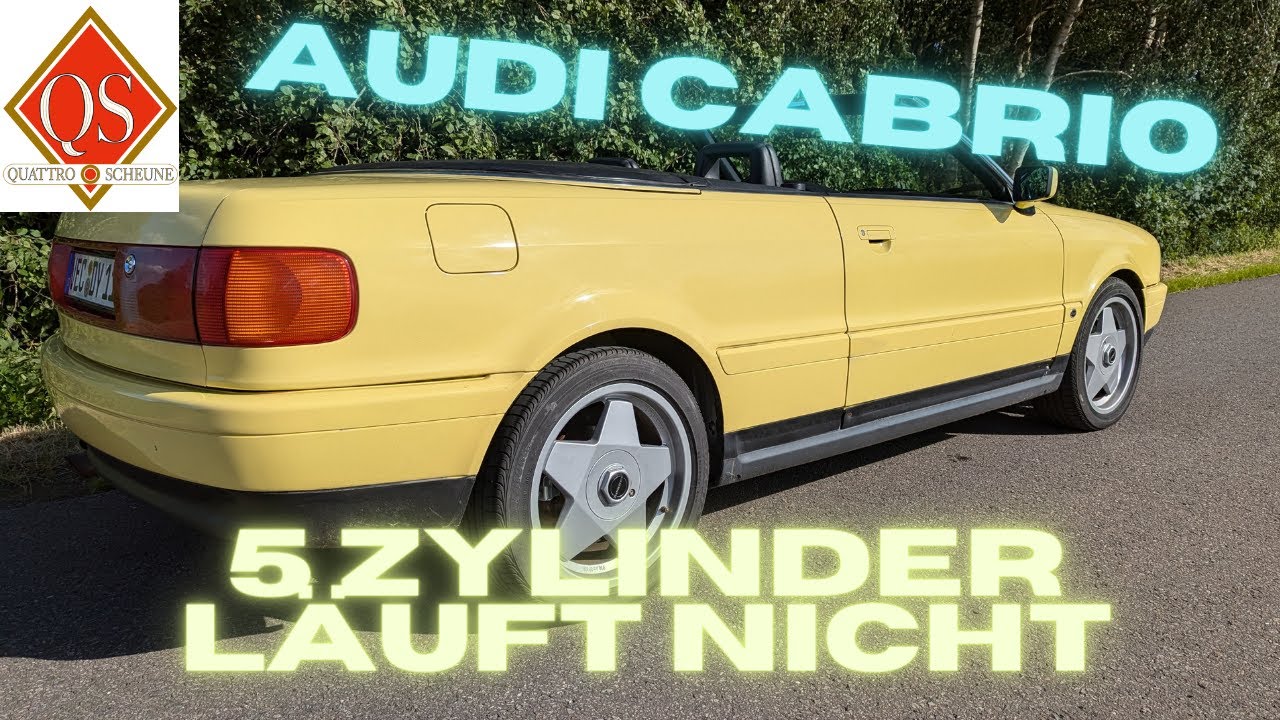 Fehlersuche Audi Cabrio NG 5 Zylinder ✋ Unterdruck Zündung