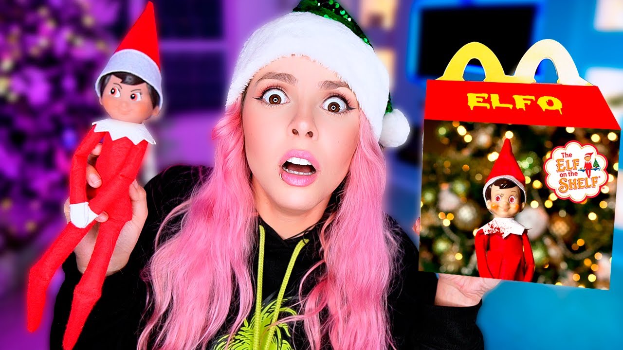 NUNCA COMPRES LA CAJITA FELIZ DEL ELFO a las 3 AM!!☠️​😰​ *EL ELFO COBR&Oacute; VIDA*