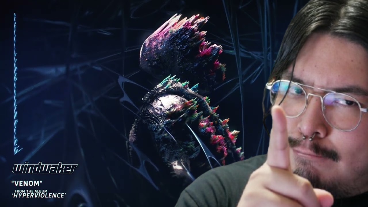 1ST LISTEN REACTION Windwaker - Venom (Official Visualizer)