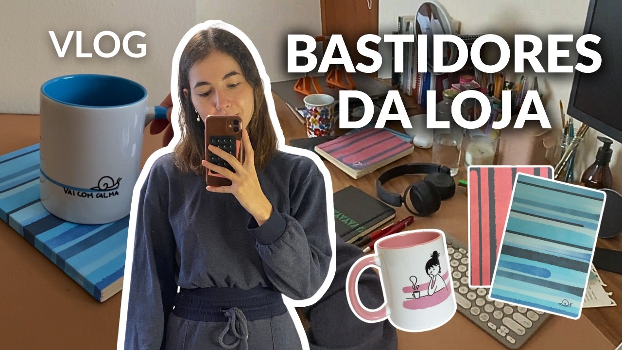 Vlog | Recebendo, Criando e Lançando Produtos Novos!