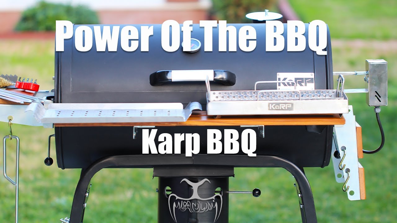 ВЕЛИКОЛЕПНОЕ БАРБЕКЮ И ГРИЛЬ НА УГЛЕ ОТ KARP BBQ