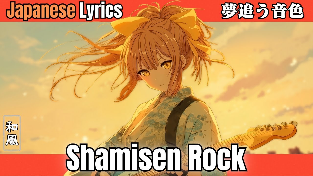 【JP Vocal Playlist】Chasing Dreams Through Music | Melodic J-Rock × Shamisen × Anime Aesthetic