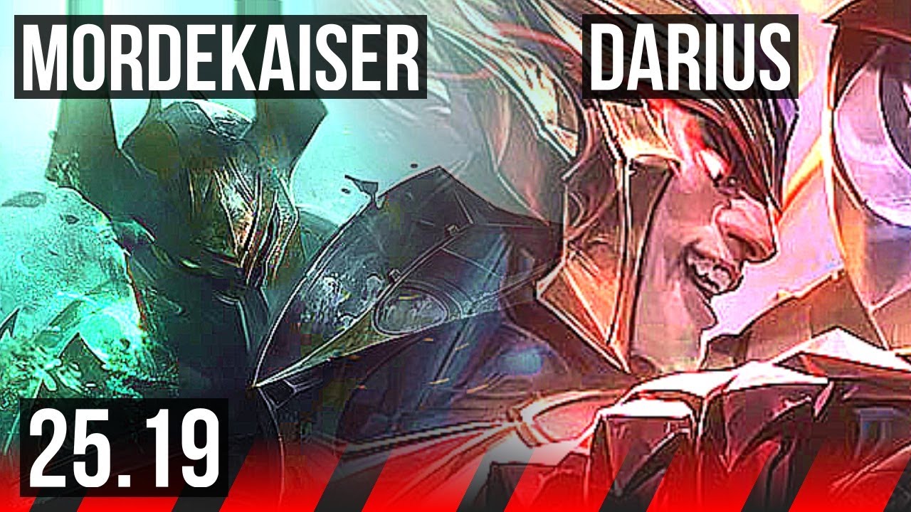 MORDEKAISER vs DARIUS (TOP) | KR Master | 25.19