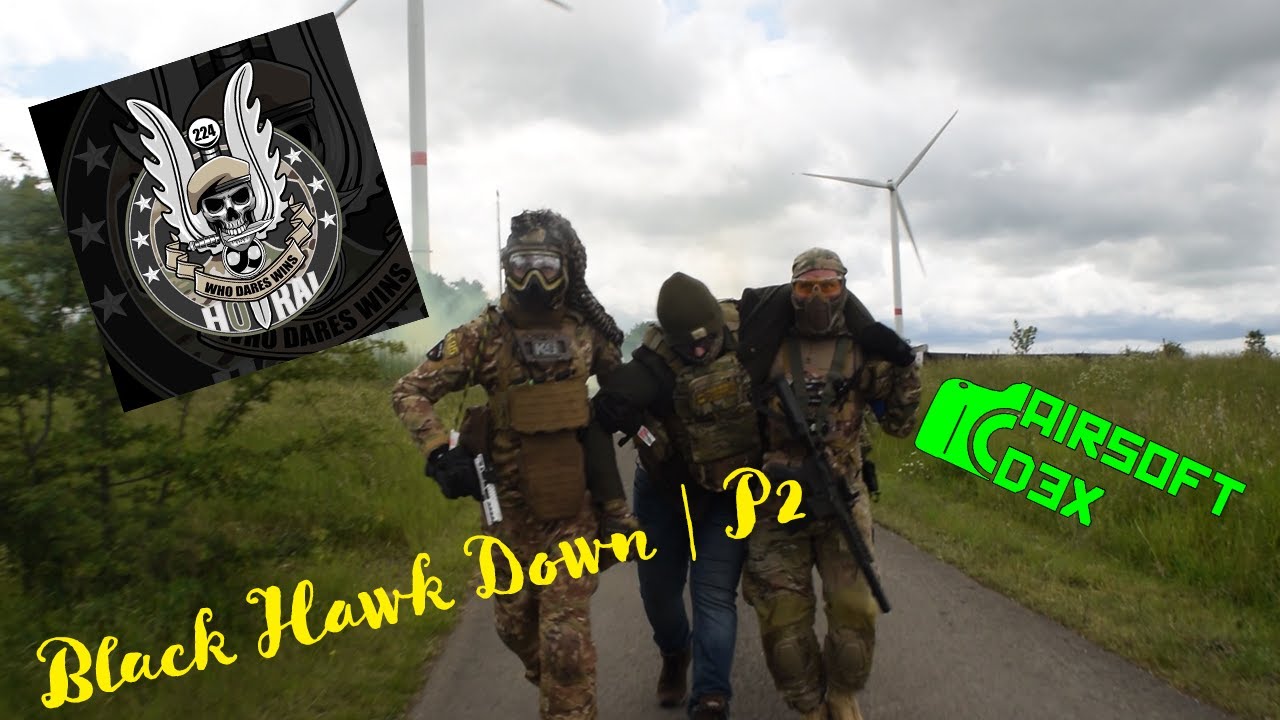 Airsoft-DEX | Black Hawk Down Airsoft | Leave No Man Behind | Episode 2