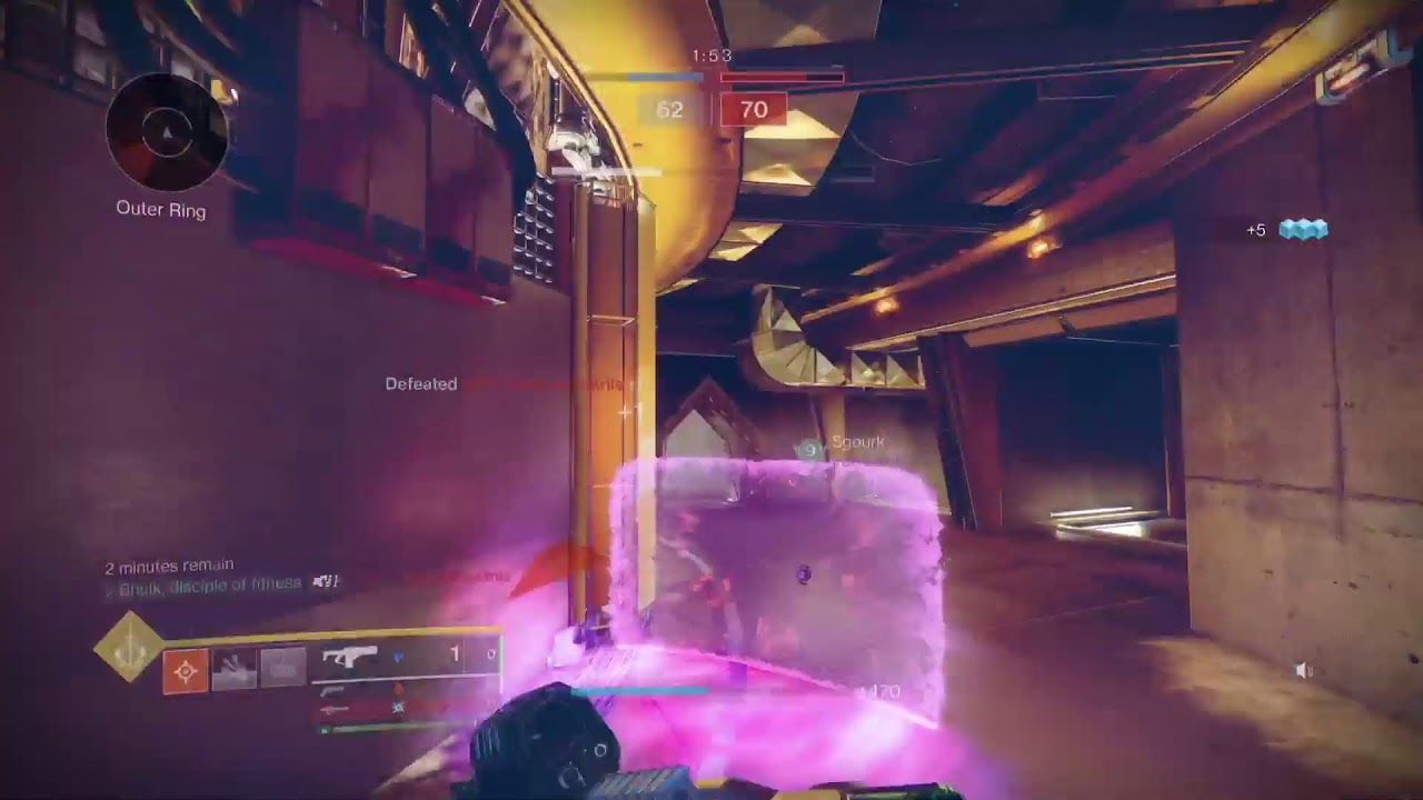 Playing destiny 2