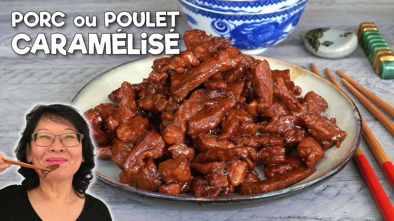 Porc caram&eacute;lis&eacute; : la plus simple de mes recettes !