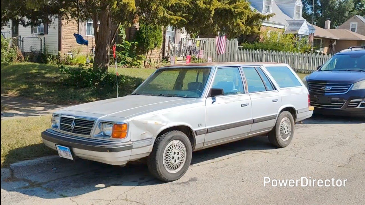 1987 Dodge Aries Wagon (Walk Around and Test Drive)