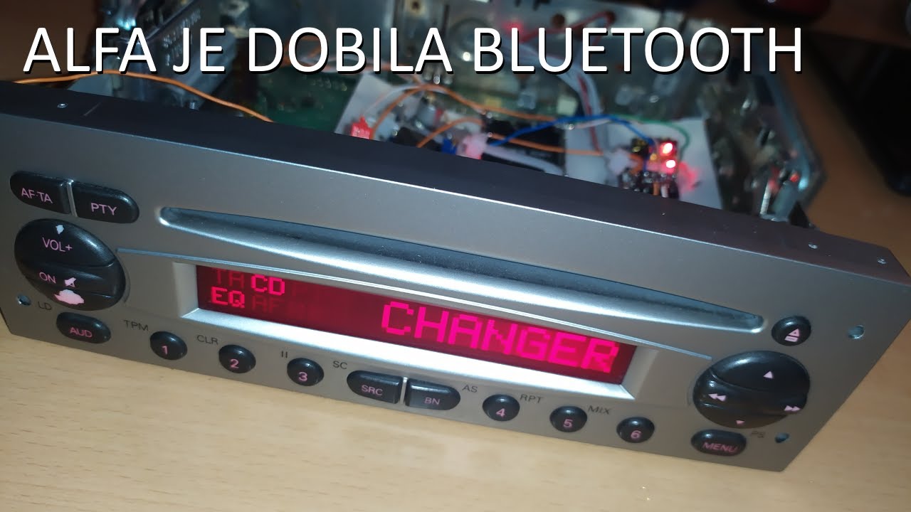 Ugradio sam bluetooth u Alfin radio
