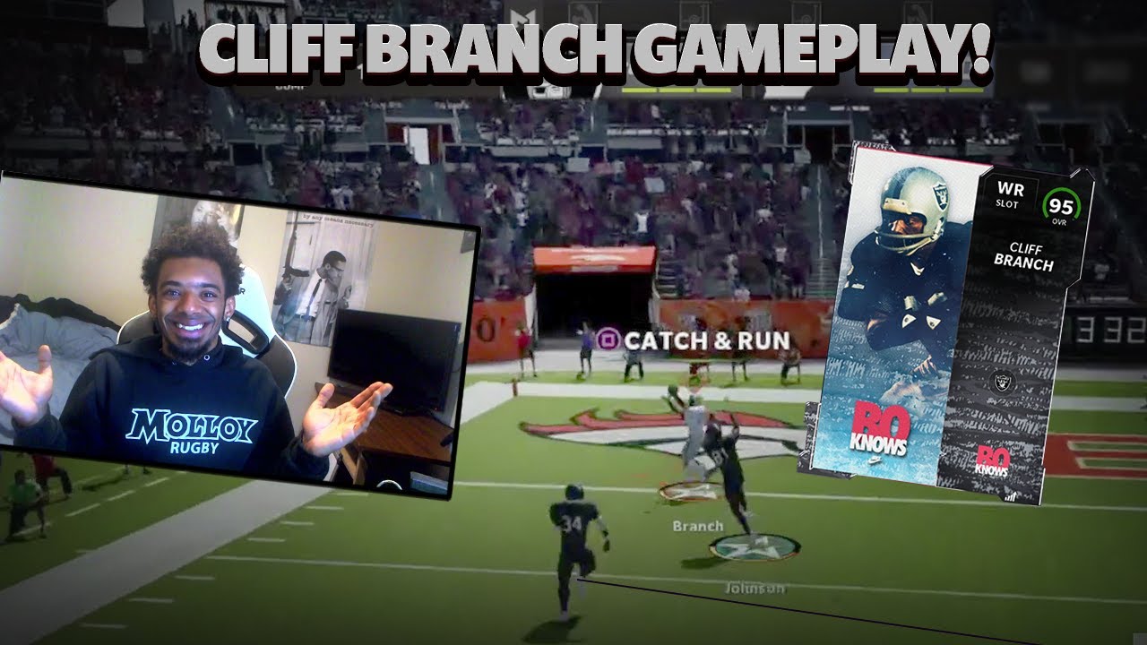 CLIFF BRANCH GAMEPLAY! BEST WR IN MUT!  Madden 22 Gameplay