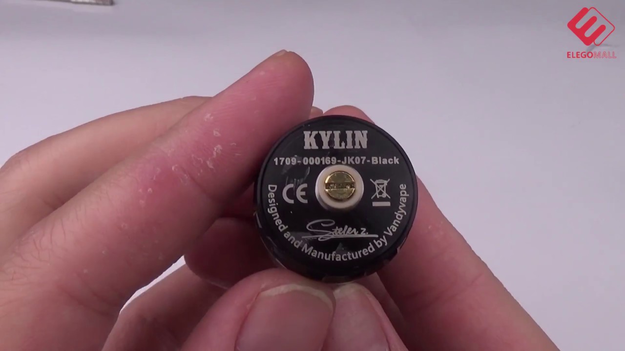 Un-boxing the new VandyVape Kylin RTA | Elegomall