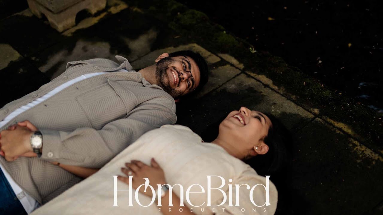 Pre-wedding video shot at Living Green Studio, Bangalore 