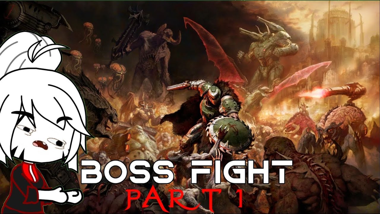 Реакция злодеев RWBY на бои с боссами в DOOM Dark Ages (Часть 1)