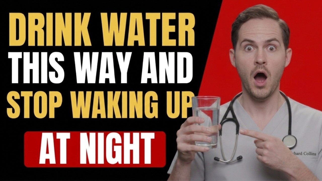 Urologist Reveals: Drink Water THIS Way After 60 and Never Wake Up to Urinate at Night Again