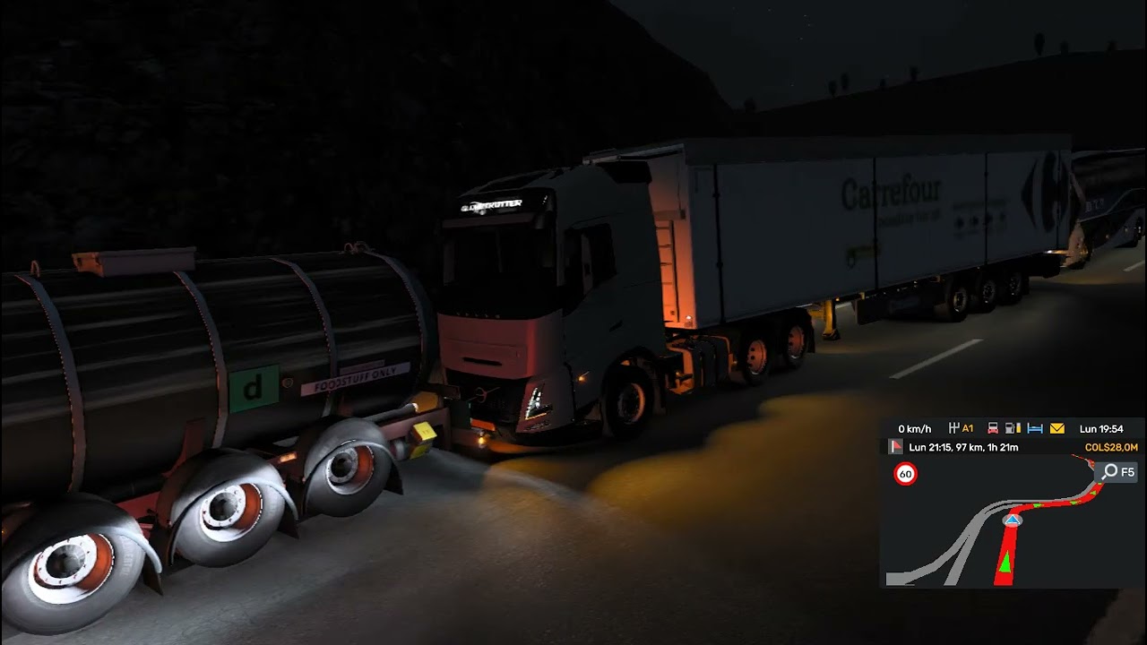 DESDE ARMENIA  -MANIZALES  MUCHO TRAFICO 2 CH OQUES ETS2
