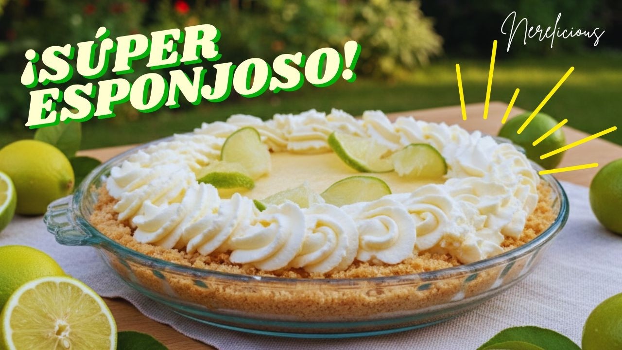 Pay Cremoso de Limón | Suave, Refrescante y Muy Fácil de Hacer