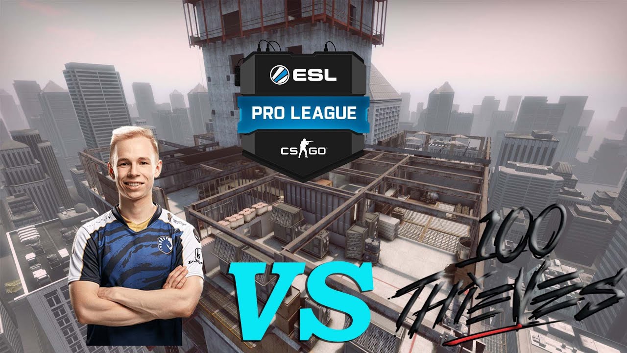 EliGe POV (Liquid) vs 100Thieves - 26-17 / vertigo / ESL Pro League 12