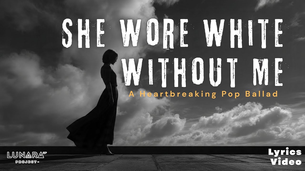She Wore White Without Me | A Heartbreaking Pop Ballad (Lyrics Video)