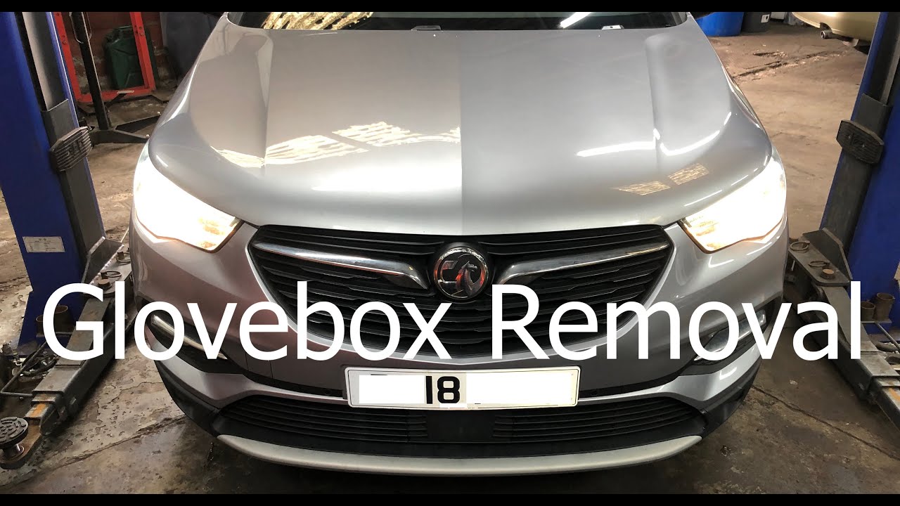 How To Remove The Glovebox Vauxhall Grandland X DIY