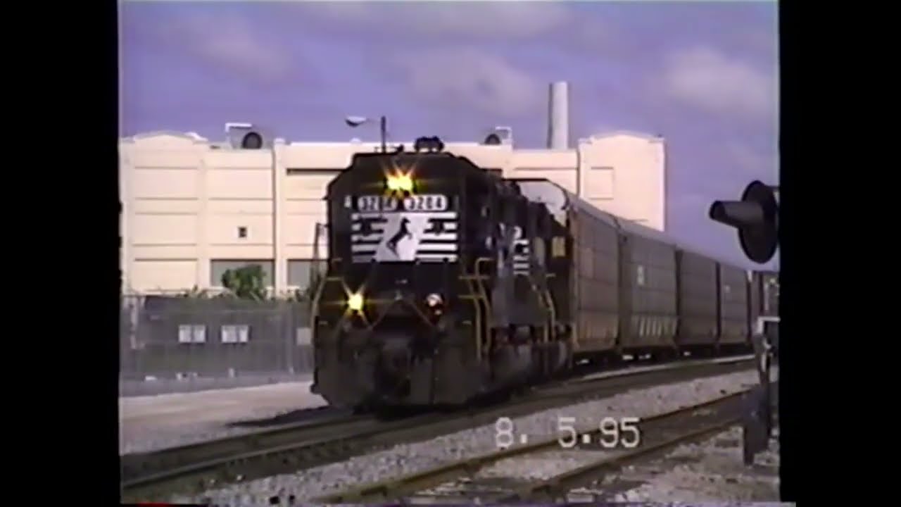 NS in Granite City WR Tower and Luther Yard St Louis in the 90s