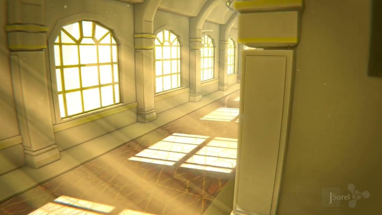 Blender anime background 🏰