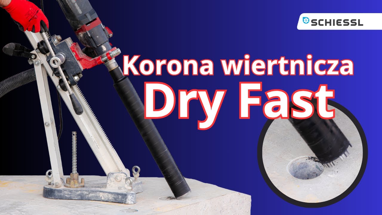 Sprawdzamy czas odwiertu! | Wiertła koronowe Dry Fast od Midan | Nowość
