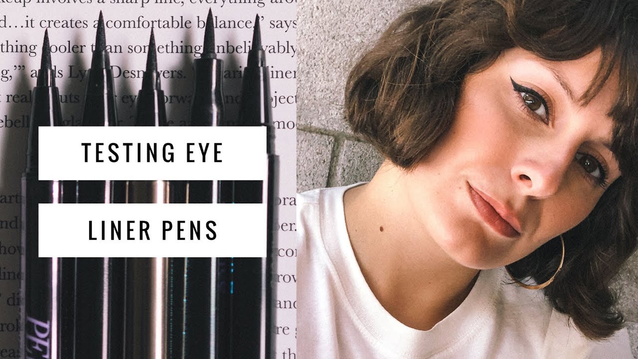 Tried & Tested Waterproof Liquid Eyeliner Pens