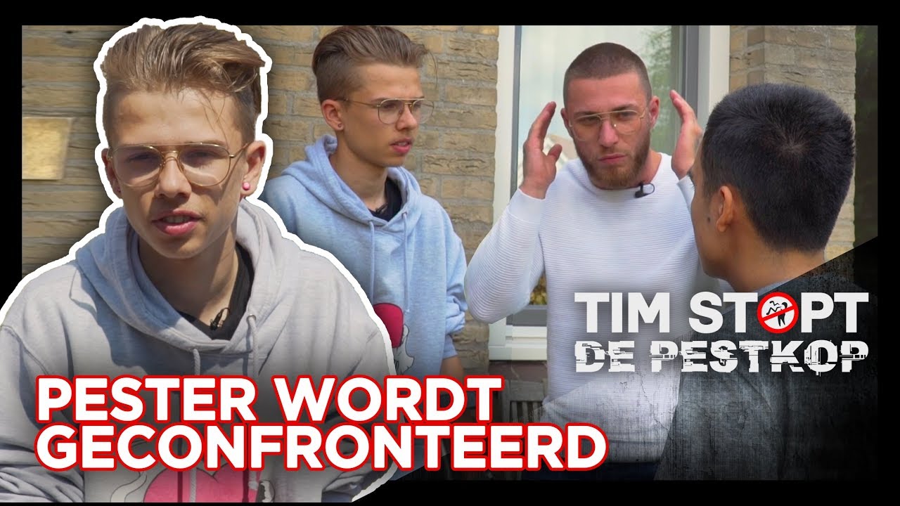 TIM STOPT DE PESTKOP - '' ZE SLOEGEN ME EN SCHOPTEN ME 