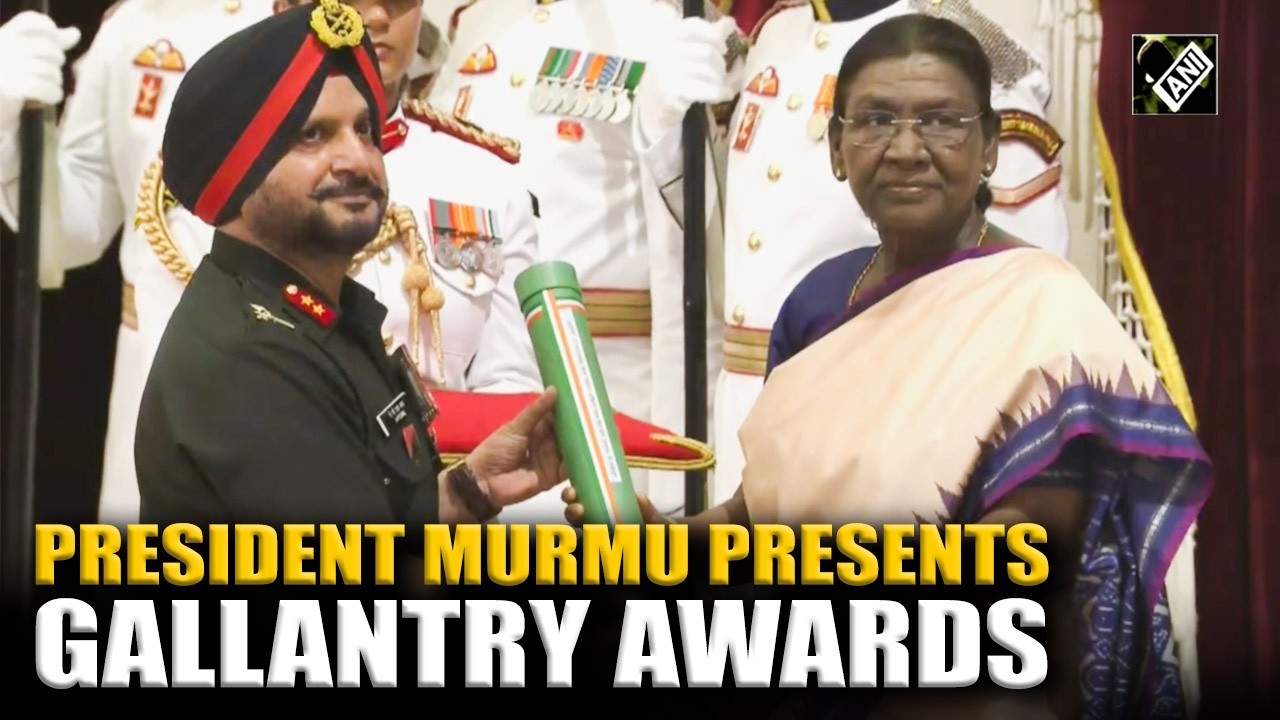President Murmu presents Distinguished Service Awards in Defence Investiture Ceremony 2026