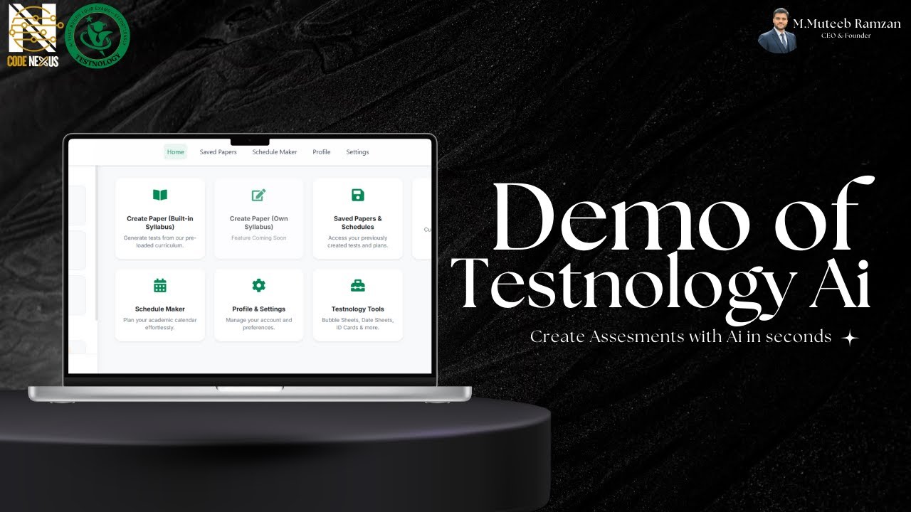 Complete Demo of the Testnology