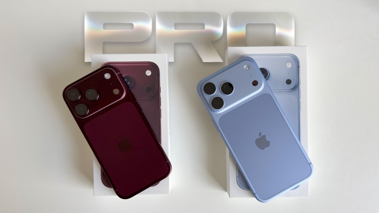 iPhone 18 Pro: Burgundy & Glacier Unboxing!