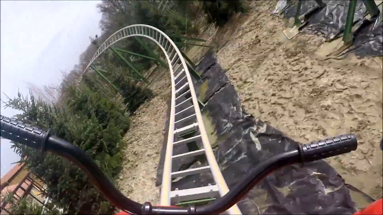 Le Pal: Yukon Quad multi-launch coaster (onride POV)