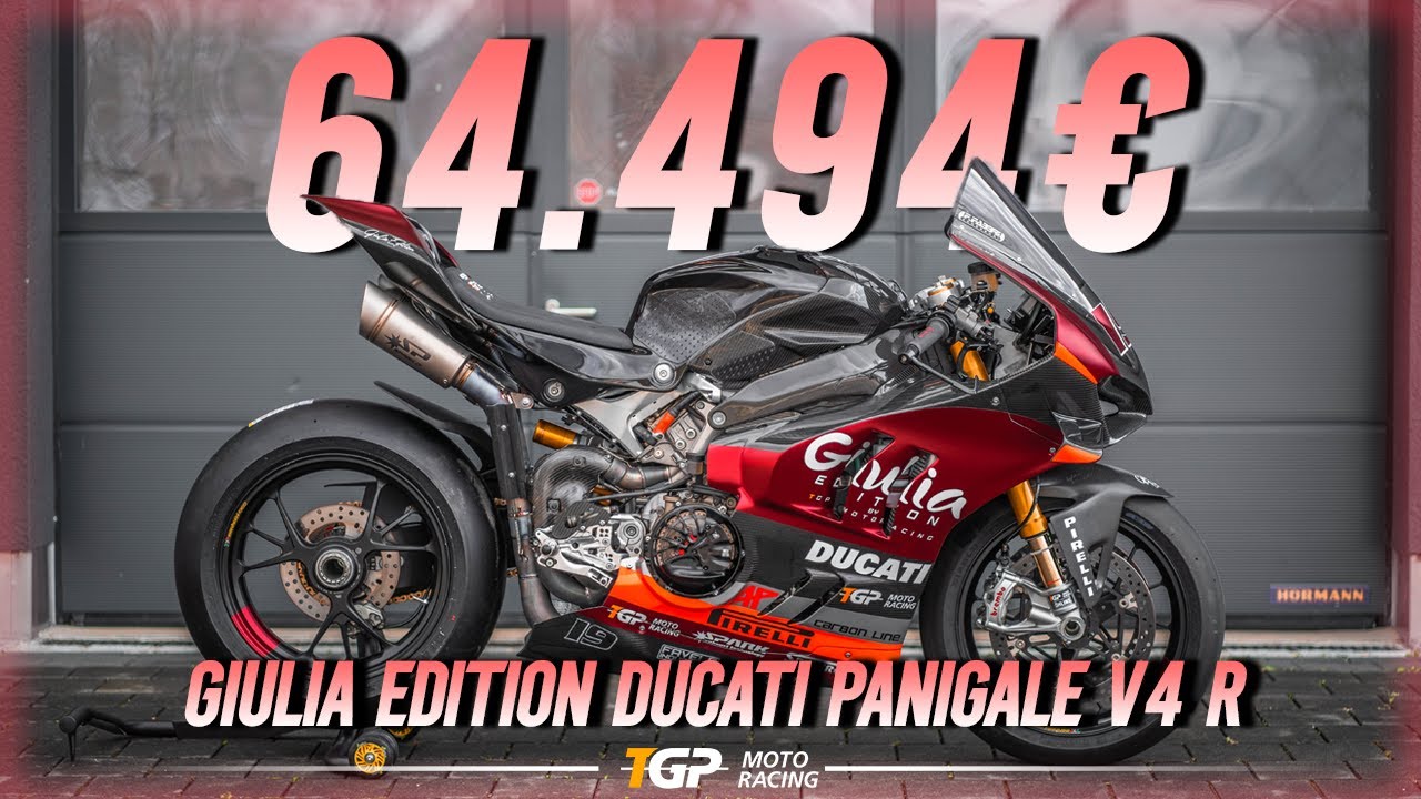 1 of 1 🔥 DUCATI Panigale V4R für 64.494 € – Die GIULIA EDITION ist einfach UNFASSBAR! | TGP