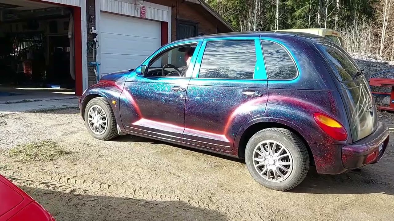 PT Cruiser maalausprojekti osa 49 koeajo