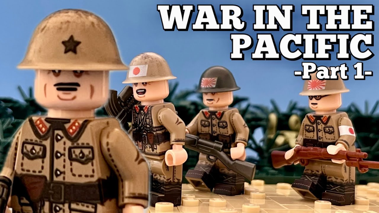 Historically Accurate Custom LEGO WW2 Japanese Minifigures!
