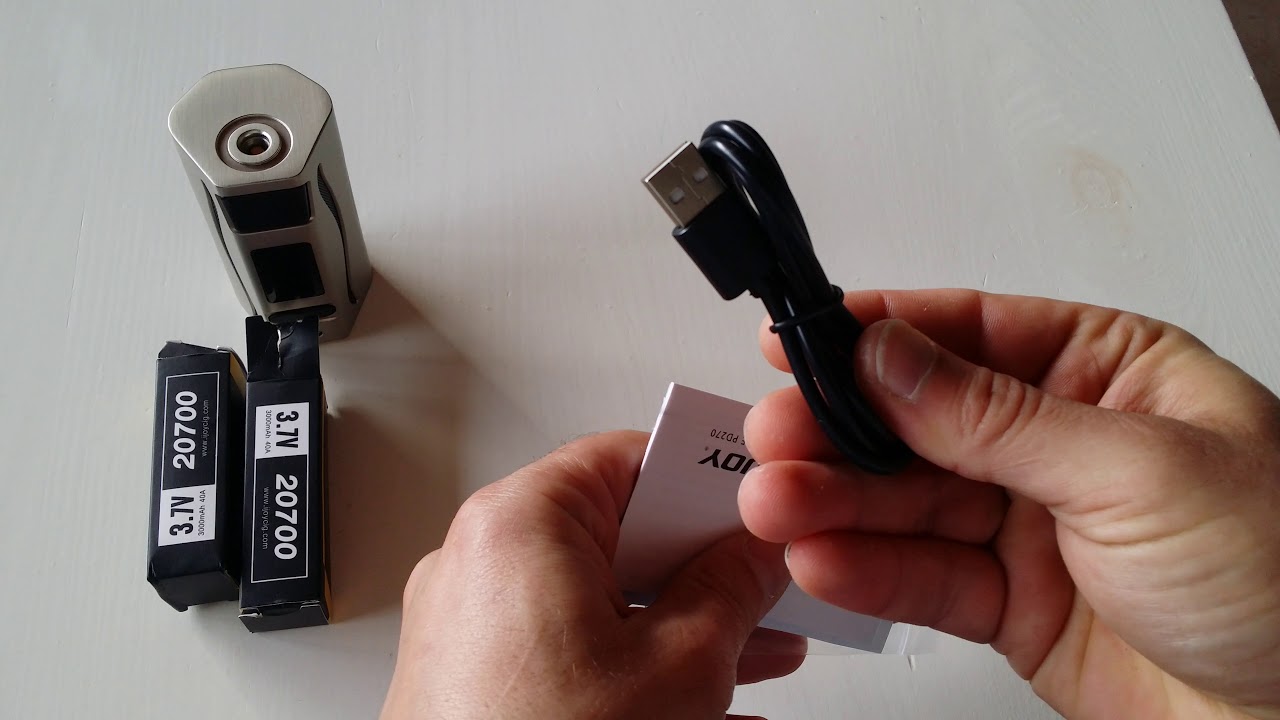 IJOY GENIE PD270 Dual 20700 Box Mod von Gearbest