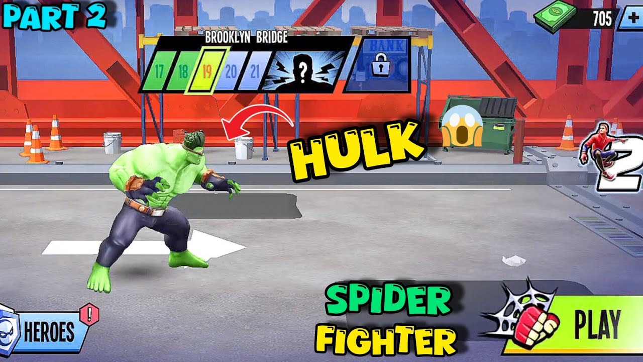 I Claimed HULK Using IRON MAN 😱🔥 | Spider Fighter PART 2