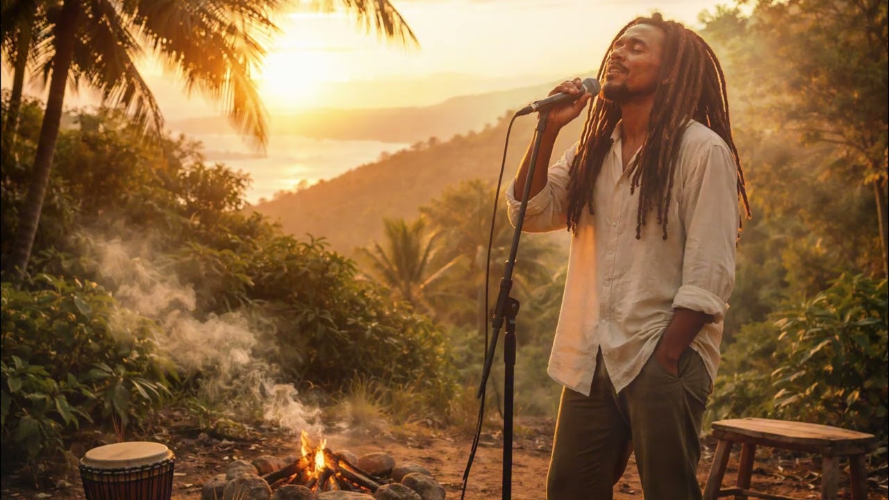 Warm Smoke Reggae | Deep Roots Vibration | AI Meditation Flow